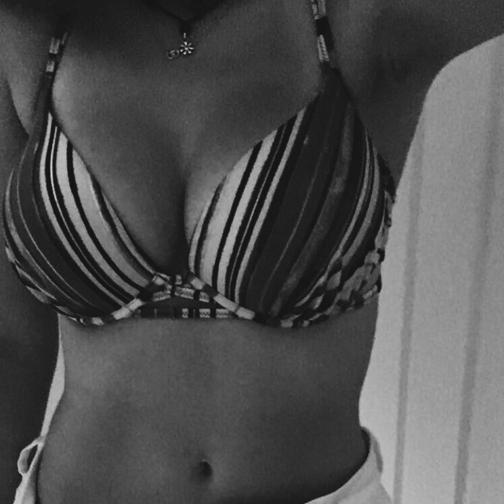 Target colorful bikini top